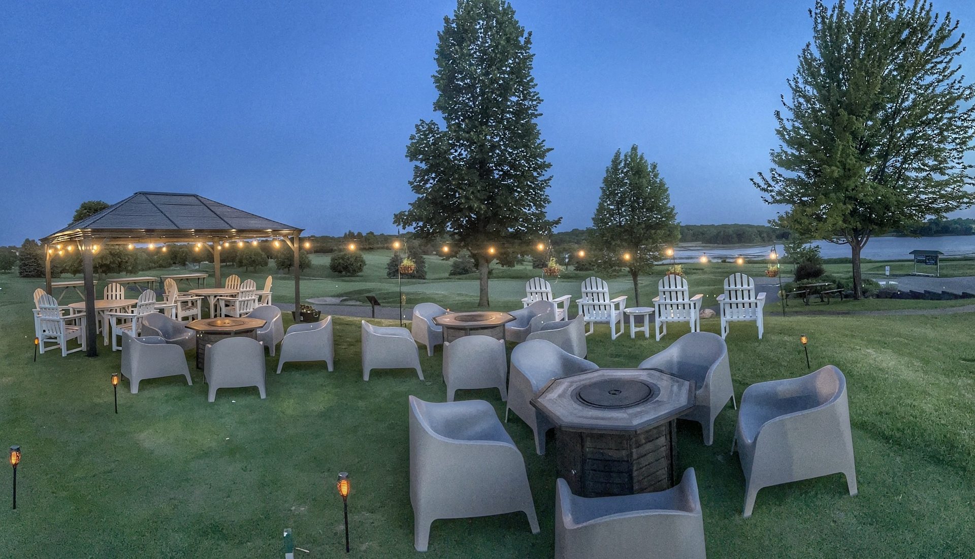 Private dining and golf outings